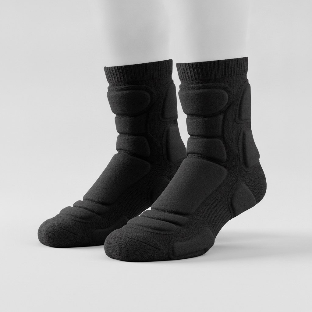 Ankle Guard Basketball Socks — Three Point Gods basketball goods